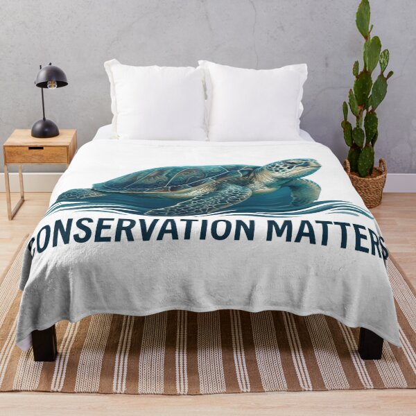 Item preview, Protect Our Oceans — Sea Turtle Conservation Artwork designed and sold by zoughlal.