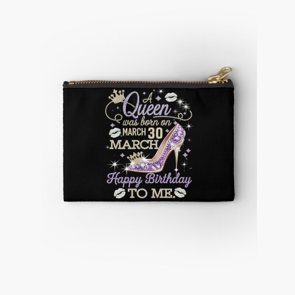 Item preview, A Queen Was Born on March 30, 30th March Queen Birthday  designed and sold by joyouartArt.