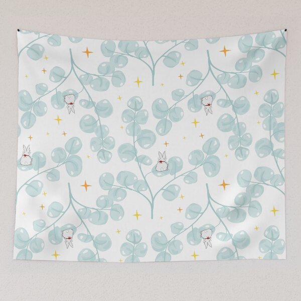 Item preview, Rabbit eucalyptus and stars designed and sold by dreamseller88.