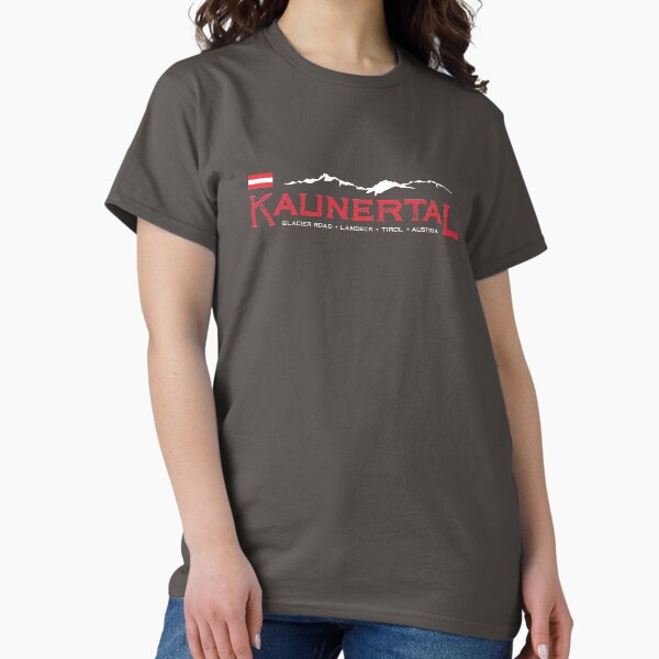 Item preview, Kaunertal Glacier Road Austria T-Shirt + Sticker designed and sold by ROADTROOPER.