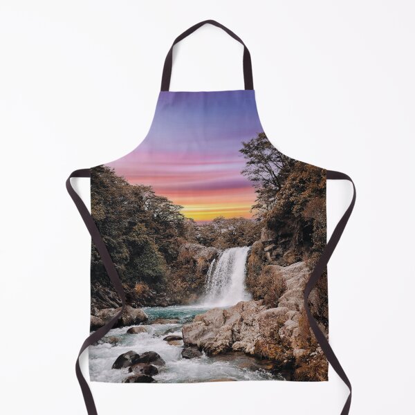 Item preview, Taupo Waterfall Panorama at Magical Sunset Design designed and sold by Mauswohn.
