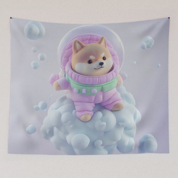 Item preview, Cosmic Marshmallow Doggo designed and sold by ONYX Pixee.