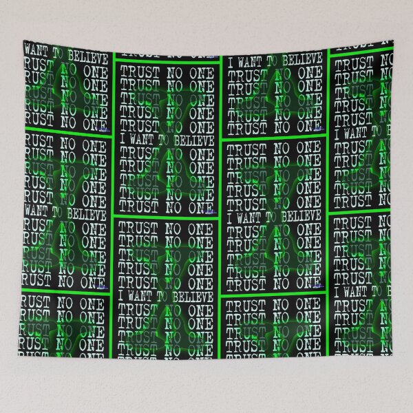 Item preview, i want to believe repeat B & W designed and sold by Lost Waters of Enceladus.
