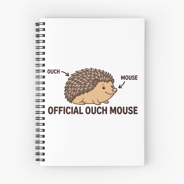 Item preview, Official Ouch Mouse - Funny Hedgehog Definition designed and sold by Petzzz.