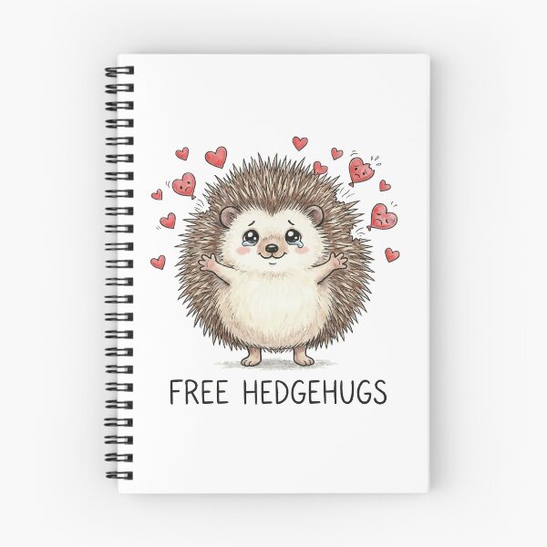 Item preview, Free Hedgehugs - Funny Irony Love designed and sold by Petzzz.