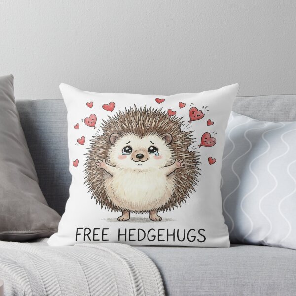 Item preview, Free Hedgehugs - Funny Irony Love designed and sold by Petzzz.