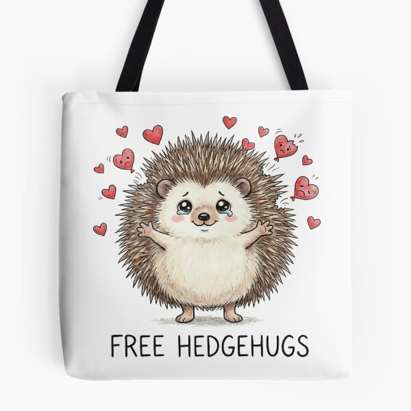 Item preview, Free Hedgehugs - Funny Irony Love designed and sold by Petzzz.
