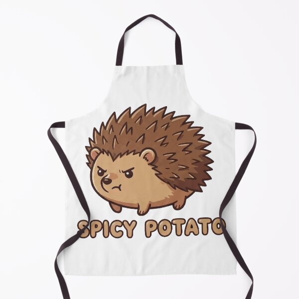 Item preview, The Forbidden Potato - Spiky Vegetable Meme designed and sold by Petzzz.