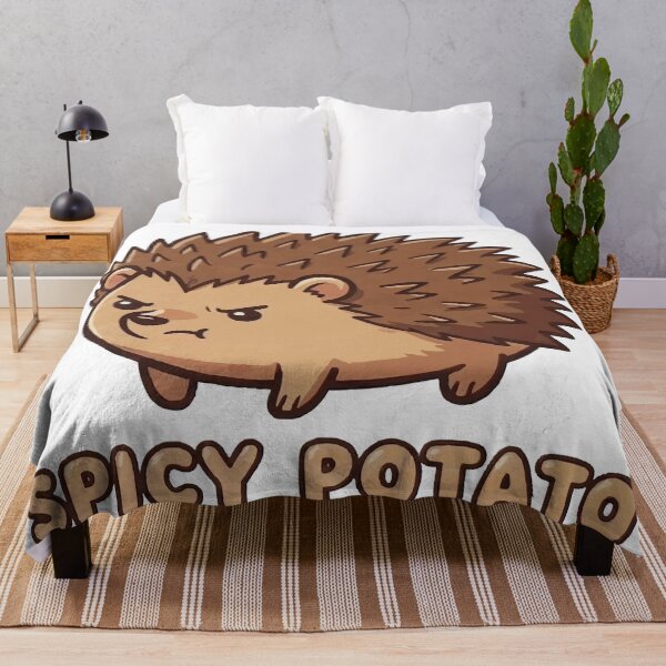 Item preview, The Forbidden Potato - Spiky Vegetable Meme designed and sold by Petzzz.