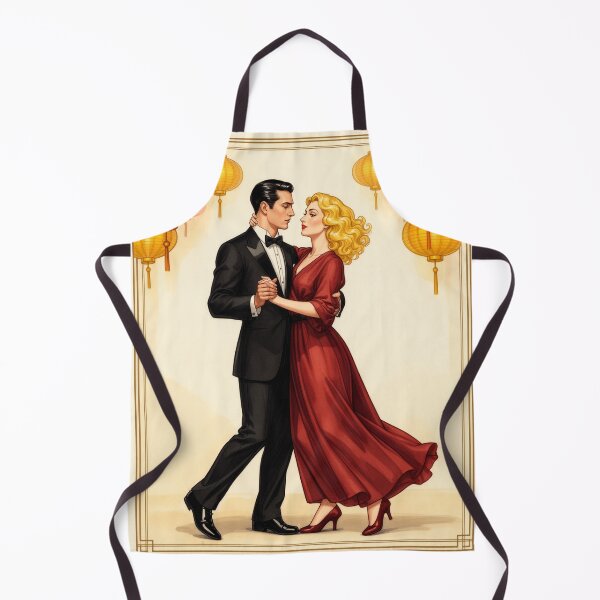 Item preview, Couple Dancing, Art Deco Style designed and sold by aykiradesigns.