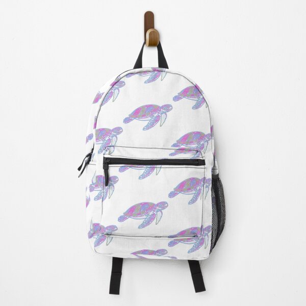 Item preview, Neon Sea Turtle — Electric Glow on Midnight designed and sold by zoughlal.