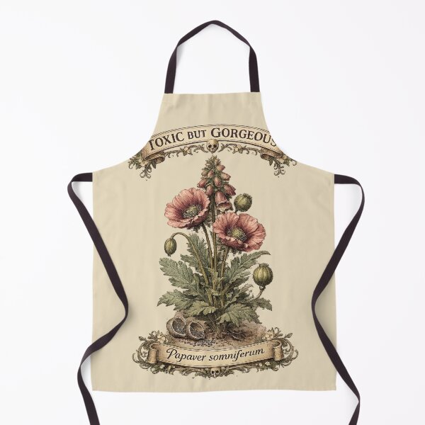 Artikelvorschau, Papaver Somniferum Mohn Giftige Schönheit entworfen und verkauft von Retr0Tshirts.