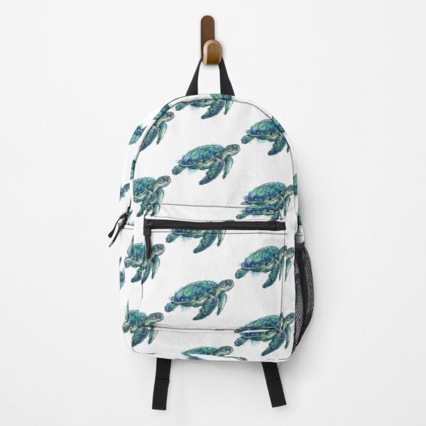 Item preview, Watercolor and Ink Sea Turtle — Balanced Line and Wash designed and sold by zoughlal.