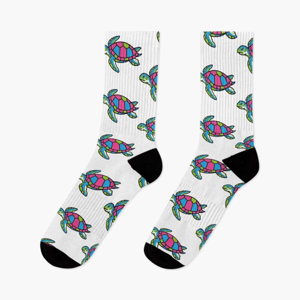 Item preview, Pop Art Sea Turtle — Bold Retro Colors designed and sold by zoughlal.