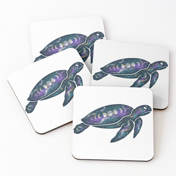 Item preview, Celestial Sea Turtle — Moons, Stars, and Constellations designed and sold by zoughlal.