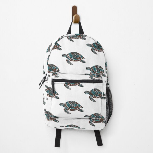 Item preview, Tribal Pattern Sea Turtle — Geometric Lines and Symbols designed and sold by zoughlal.