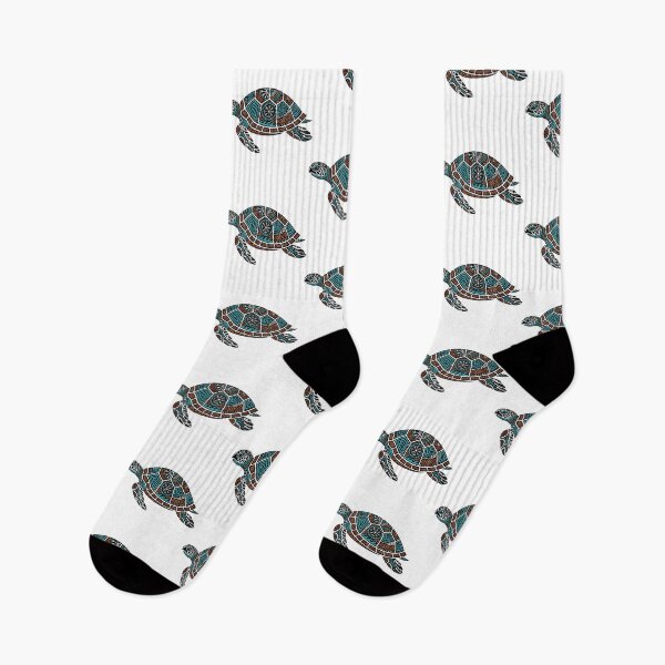 Item preview, Tribal Pattern Sea Turtle — Geometric Lines and Symbols designed and sold by zoughlal.