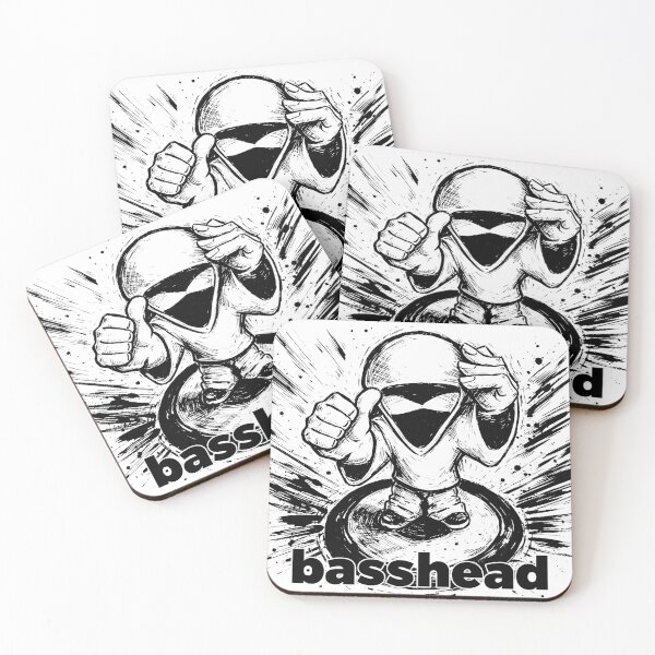 Item preview, Basshead - Inked Sketch designed and sold by JaaGo PopLab.