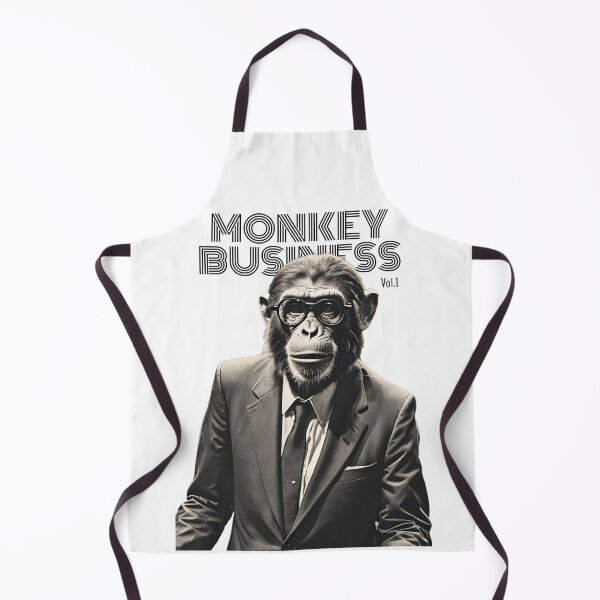 Item preview, 1 Monkey Business Vol.1 | B&W edition Cool Vintage Animal designed and sold by SeNsArtGallery.