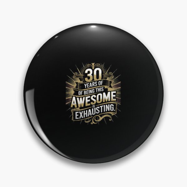 Item preview, Awesome 30th Birthday Decorations 30th Birthday designed and sold by CombatTask.