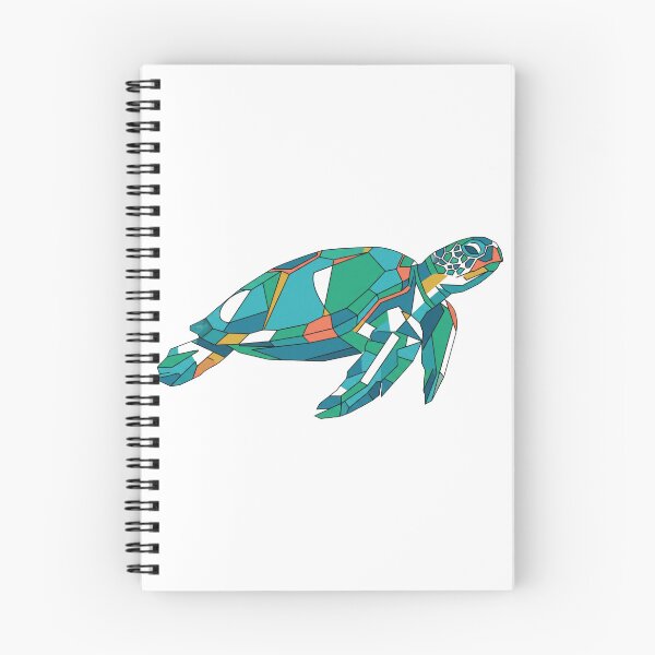 Item preview, Abstract Sea Turtle — Cubist Geometric Fragments designed and sold by zoughlal.