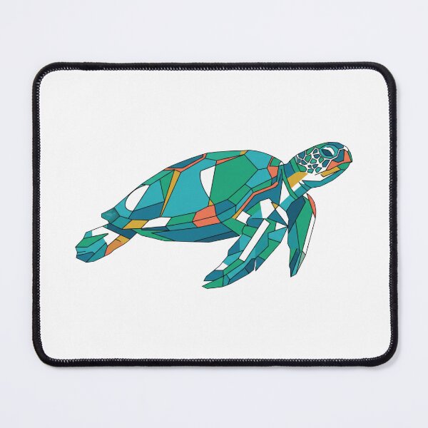Item preview, Abstract Sea Turtle — Cubist Geometric Fragments designed and sold by zoughlal.