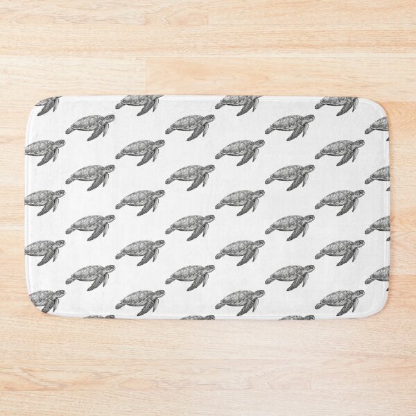 Item preview, Fine Ink Sea Turtle — Crosshatch and Stipple Detail designed and sold by zoughlal.