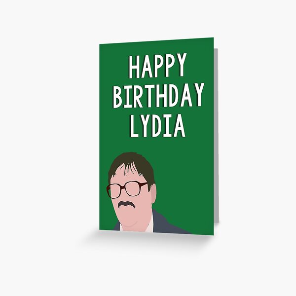 lydia. Greeting Card