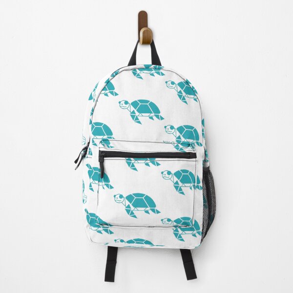 Item preview, Minimalist Geometric Sea Turtle — Clean Shapes in Teal designed and sold by zoughlal.