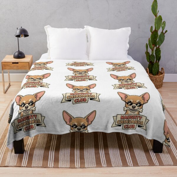 Item preview, Naughty Chihuahua Club designed and sold by NonditStudio.