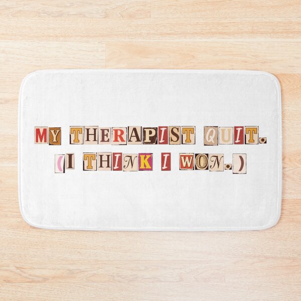 Item preview, My Therapist Quit I Think I Won designed and sold by CreareAT.