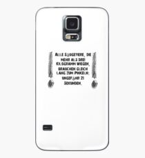 Pinkeln Hülle & Klebefolie für Samsung Galaxy