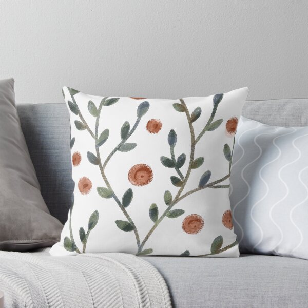 Item preview, Crayon Vine Pattern – Hand-Drawn Textured Illustration designed and sold by Dormitria.