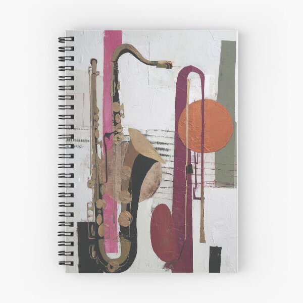 Item preview, Abstract saxophone and trumpet designed and sold by lautir.