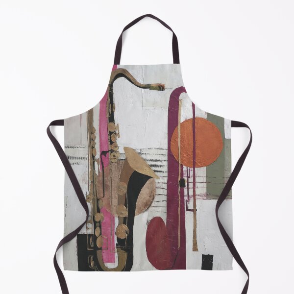 Item preview, Abstract saxophone and trumpet designed and sold by lautir.