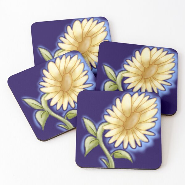 Item preview, Minimalist Hand-Drawn Pastel Sunflower designed and sold by aenythin9.