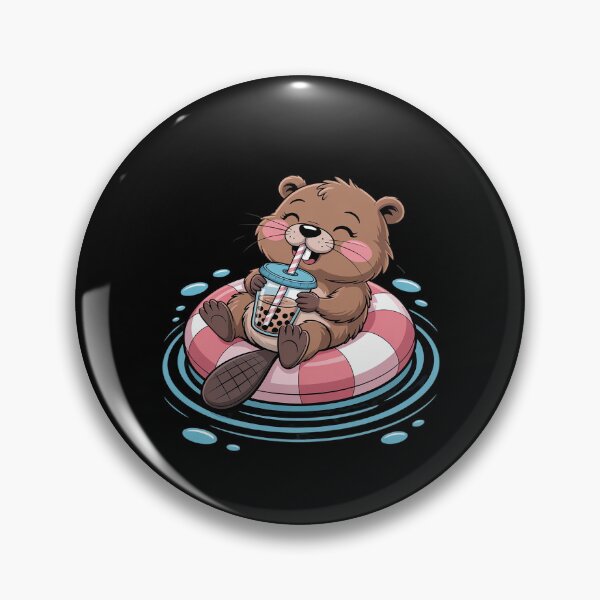 Artikelvorschau, Niedliches Wasserschwein, Kawaii, Sommer, Bubble Tea-Liebhaber entworfen und verkauft von Tatianamiobi.