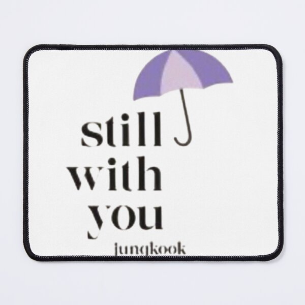 Item preview, Still With You Jungkook BTS Inspired Aesthetic – Purple Umbrella Night Design designed and sold by KryaArts27.