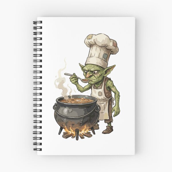 Item preview, Witch's Familiar: Goblin Chef's Stew designed and sold by bapupa.
