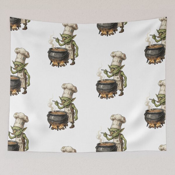 Item preview, Witch's Familiar: Goblin Chef's Stew designed and sold by bapupa.