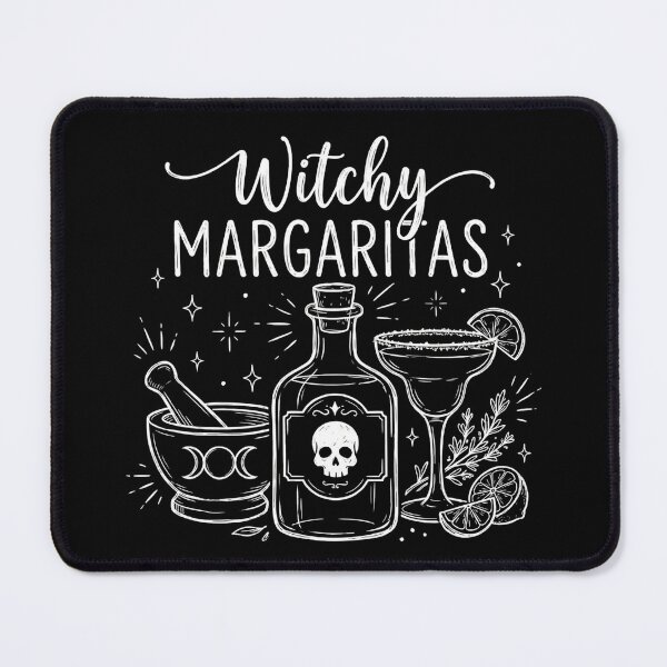 Item preview, Witchy Margaritas Magic Potion White Line Art designed and sold by auxincaftan0o.