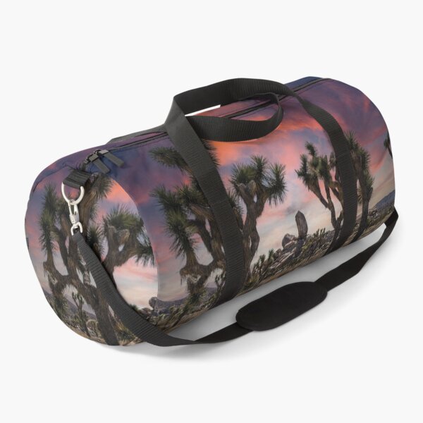 Item preview, Joshua Tree National Park panorama at fiery sunset designed and sold by Mauswohn.