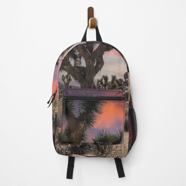 Item preview, Joshua Tree National Park panorama at fiery sunset designed and sold by Mauswohn.