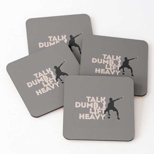 Item preview, Talk Dumb, I Lift Heavy | Sarcastic Gym Quote designed and sold by drdoodle92 Art.