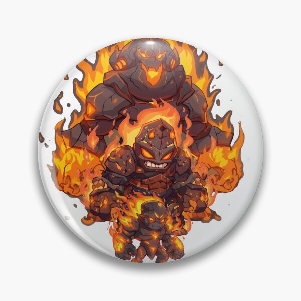 Item preview, Evolving Fire Golem designed and sold by Monzora.