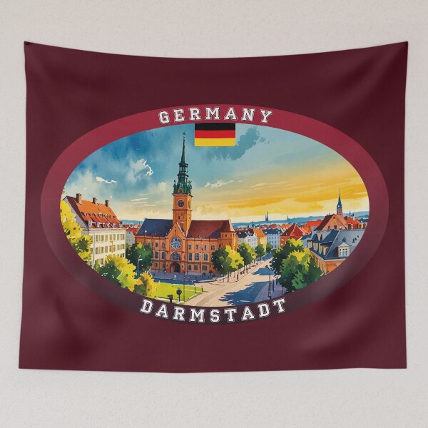 Item preview, Darmstadt Germany Travel designed and sold by Thistle-TShop.