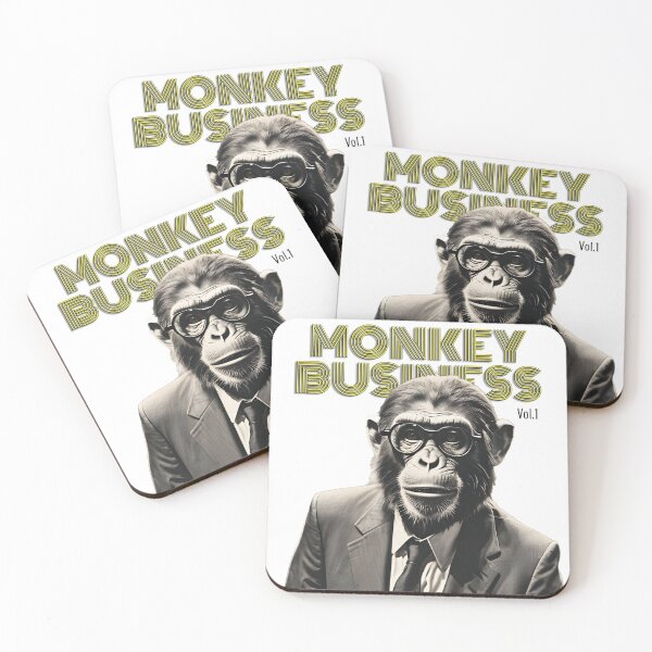 Item preview, Monkey Business Vol.1 | Neon Yellow Edition  Vintage Boss Ape Funny Office designed and sold by SeNsArtGallery.