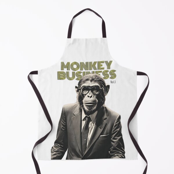 Item preview, Monkey Business Vol.1 | Neon Yellow Edition Vintage Boss Ape Funny Office designed and sold by SeNsArtGallery.