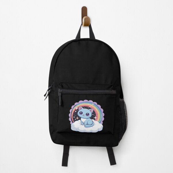 Item preview, Cute Cat On A Cloud With Rainbow designed and sold by Tatianamiobi.