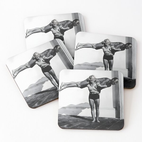 Item preview, Abbye Stockton Vintage Woman Bodybuilder  designed and sold by TeeKid.